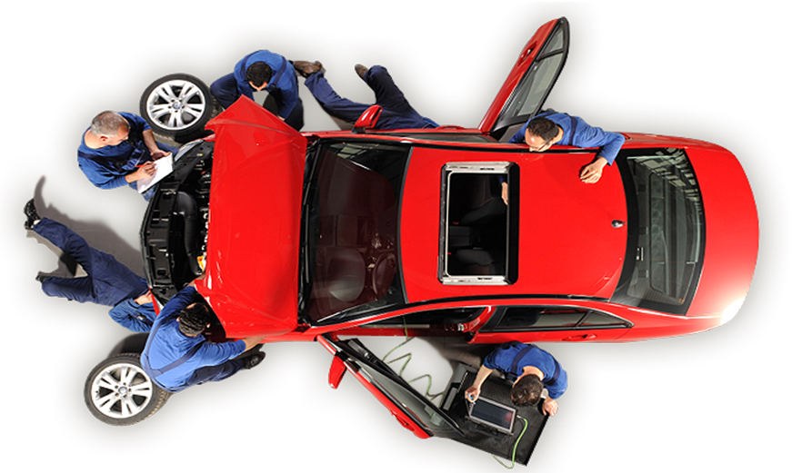 Rapid Tyre & Service workshop render